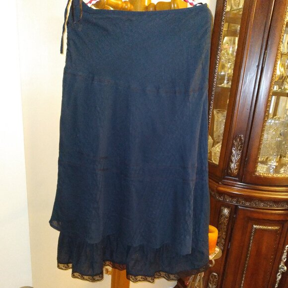 Elegant black skirt, Coupe, Size -10 - Picture 1 of 6